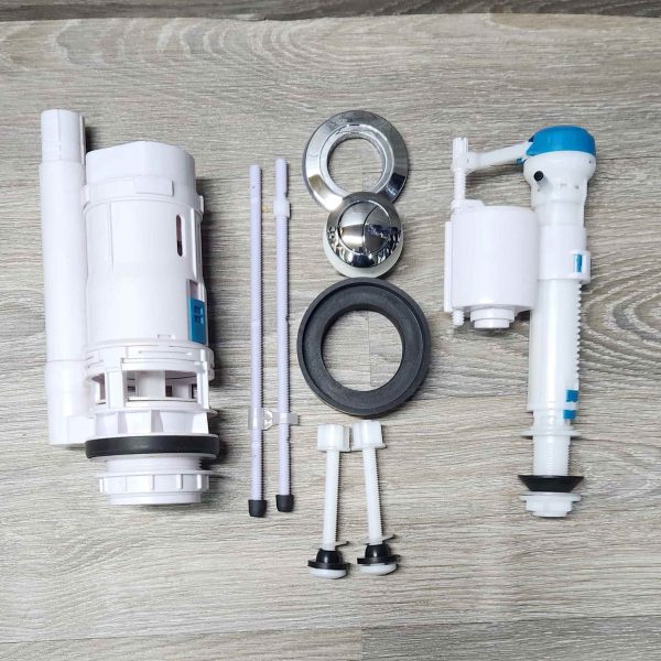 Kit Reparación Wc Descarga Dual Corta Para Estanque Tradicional