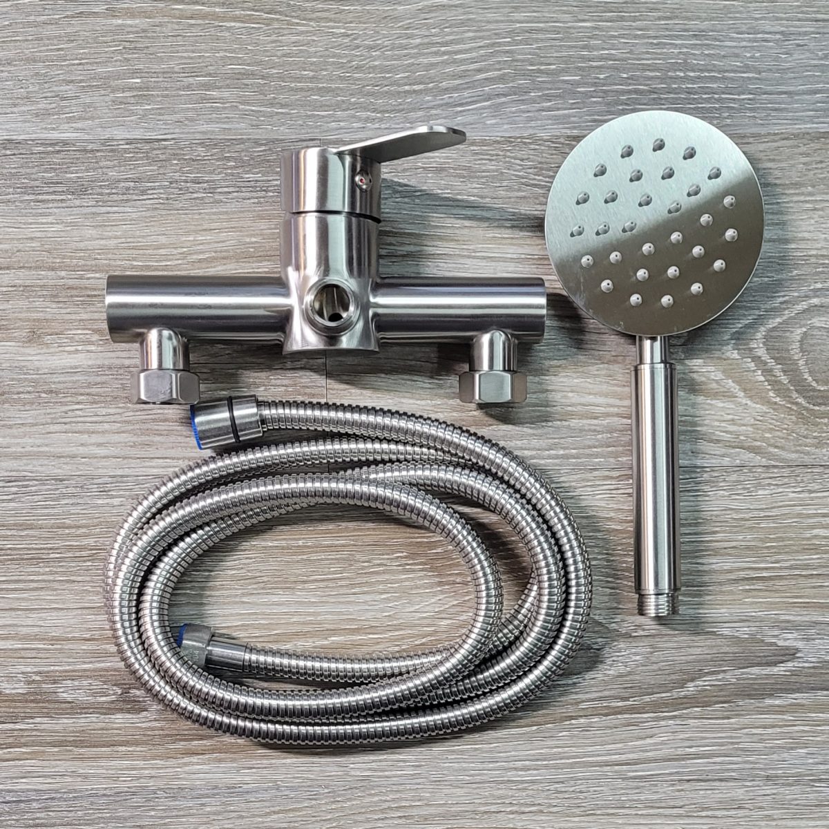 Monomando ducha modern inox - Imagen 1